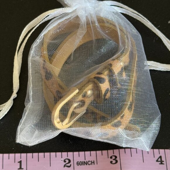 Plunder Leopard Wrap Bracelet – Adjustable Faux Fur Cheetah Print - Picture 7 of 7